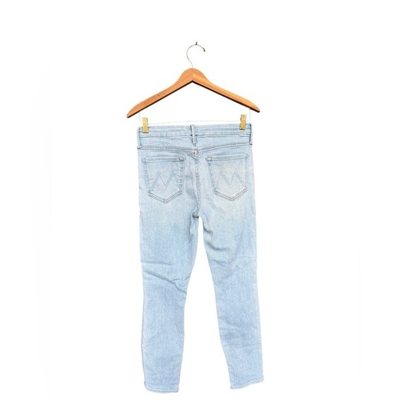 Mother Women’s The Looker Crop Jeans Light Wash Size 26 - Picture 3 of 6